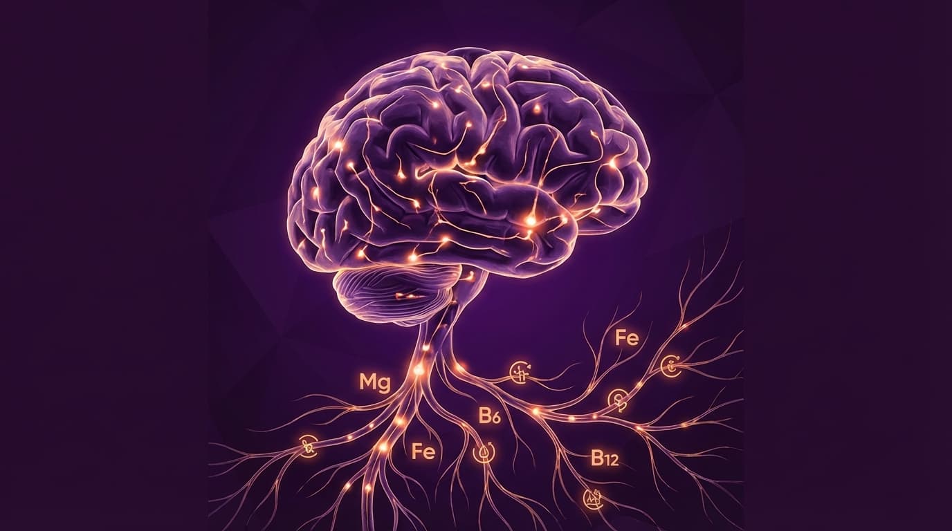 Magnez, żelazo i witaminy z grupy B – dlaczego są niezbędne dla układu nerwowego
